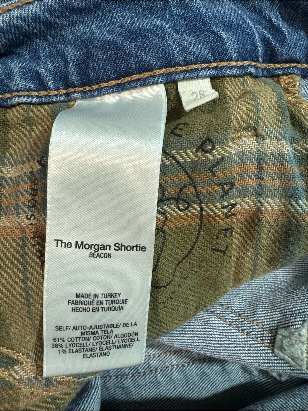 Favorite Daughter The Morgan Shortie Beacon Bootcut Jeans Women’s Size 28 - Picture 9 of 16
